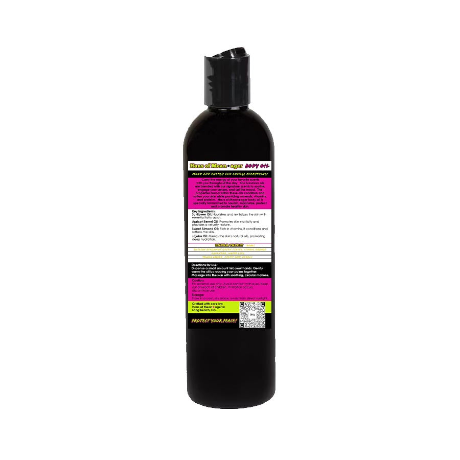 Luxury Aromatherapy Body Oil 8 oz.
