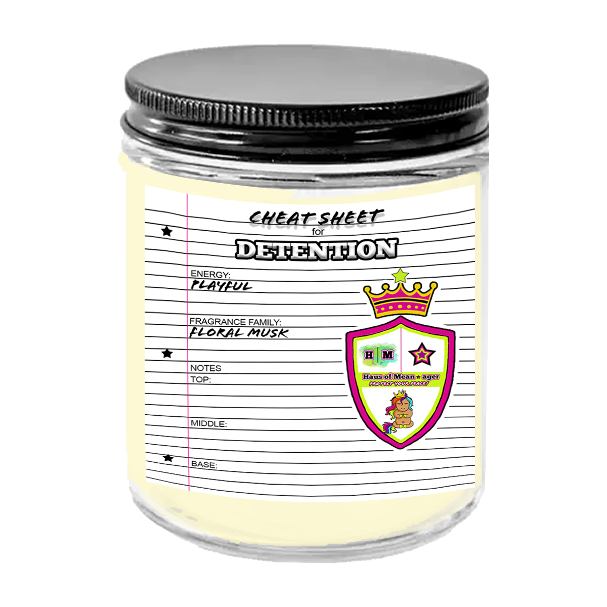 DETENTION Premium Aromatherapy Candle