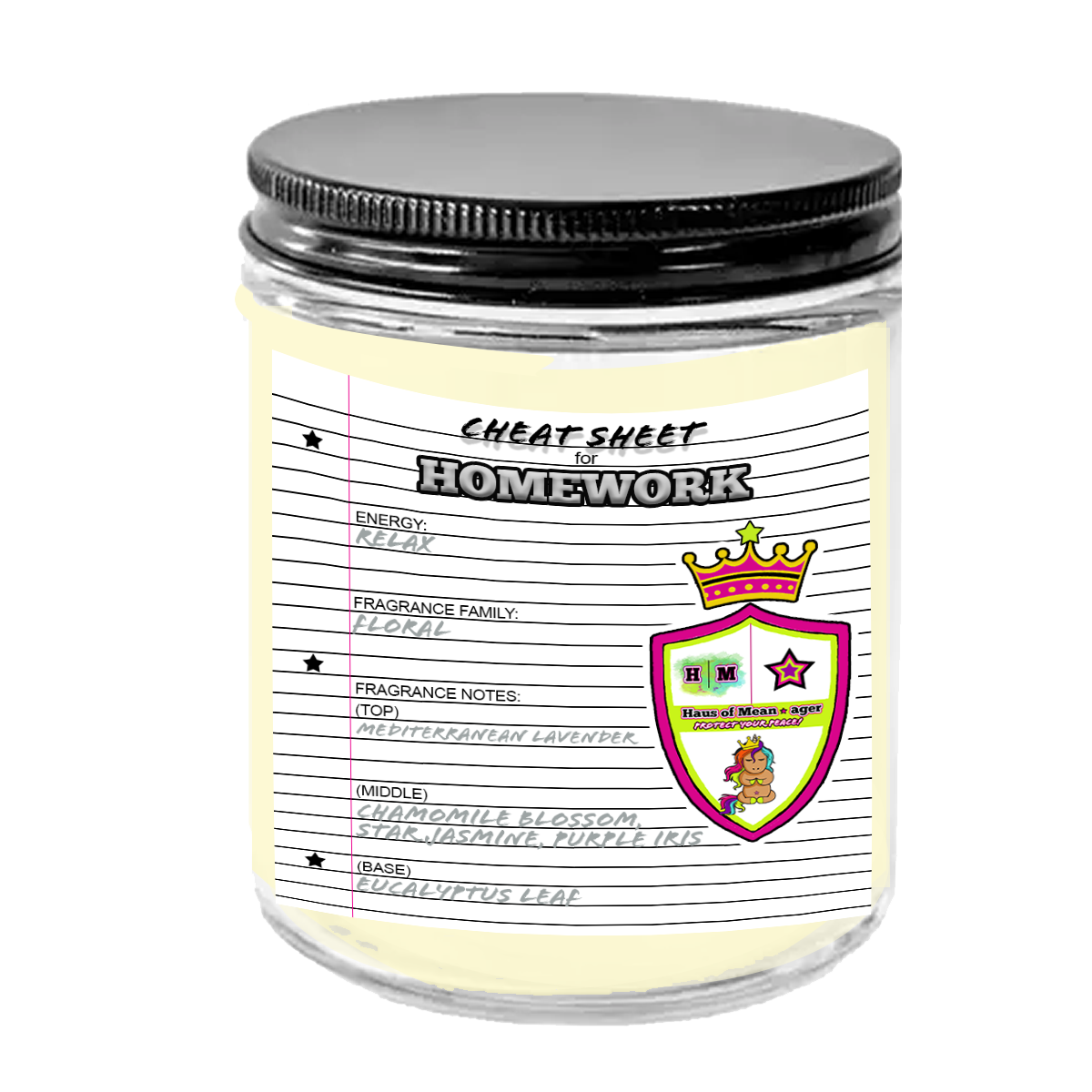 HOMEWORK Premium Aromatherapy Candle