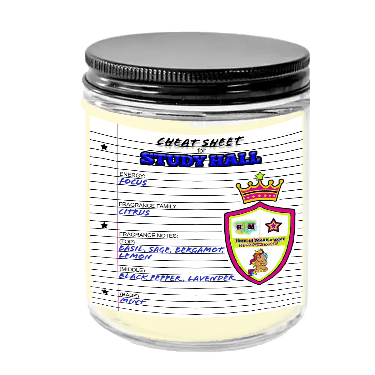 STUDY HALL Premium Aromatherapy Candle